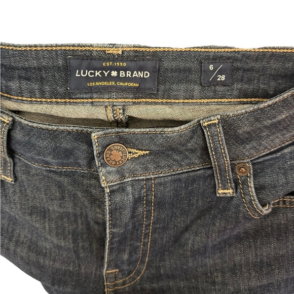 Lucky Brand Lolita Super Skinny Dark Wash Jean Size 6/28 - Picture 6 of 6